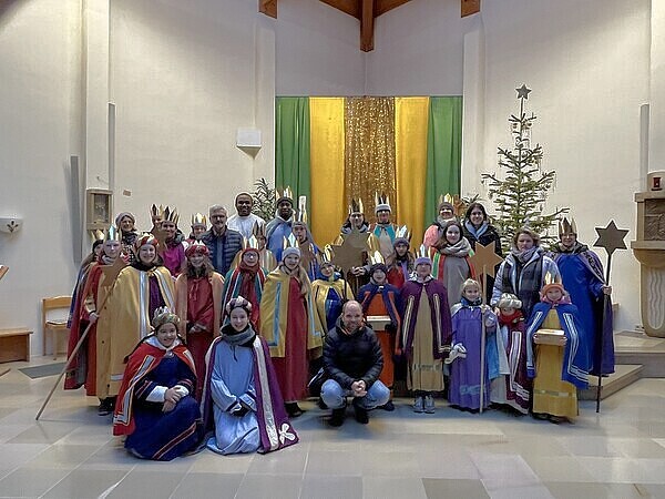 Sternsinger in Tulln unterwegs