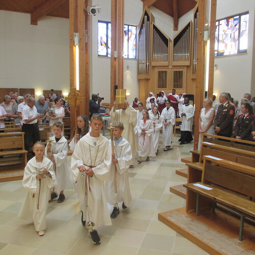 Pater Pius feiert sein 10-jähriges Priesterjubiläum